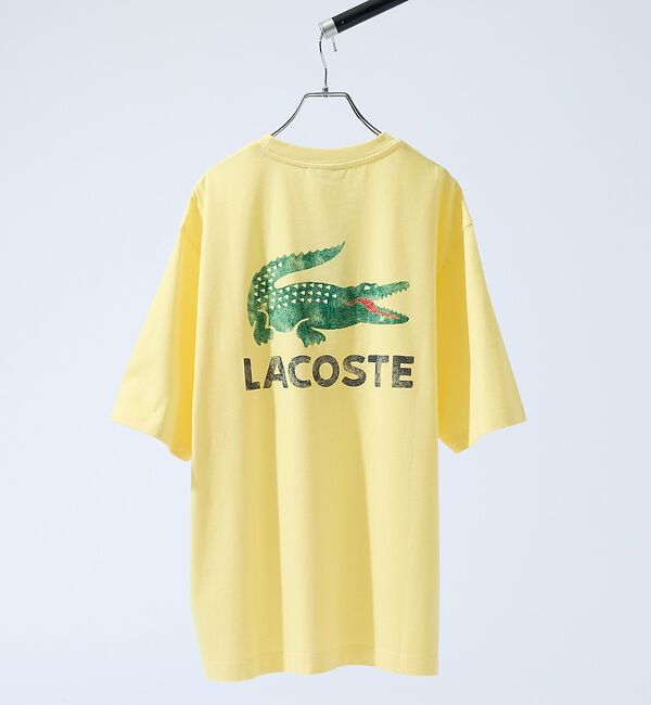 ABAHOUSE「【LACOSTE / ラコステ】 VINTAGE LOGO TEE / ビンテー」|Tシャツ・カットソー|イエロー