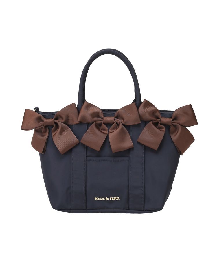 Maison de FLEUR「ボリュームリボン2Wayトートバッグ」|トートバッグ|