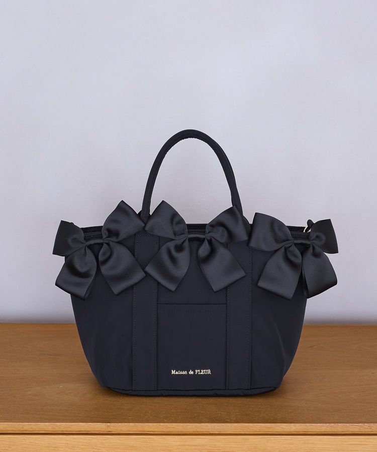 Maison de FLEUR「ボリュームリボン2Wayトートバッグ」|トートバッグ|