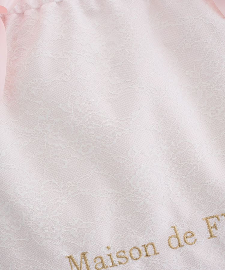 Maison de FLEUR「レースダブルリボントートバッグ」|トートバッグ|