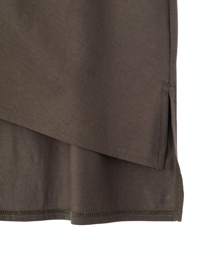 YECCA VECCA「ピン付きドレープカットソー」|Tシャツ・カットソー|