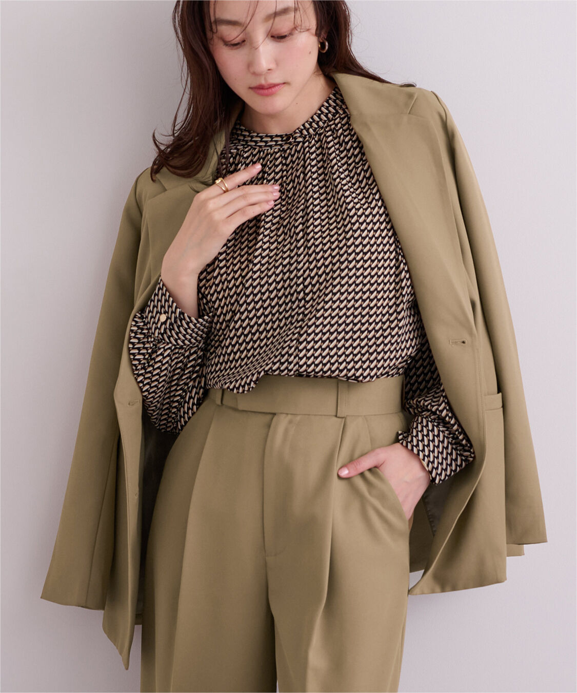 ur's「テーラードダブルブレストジャケット」|テーラードジャケット|