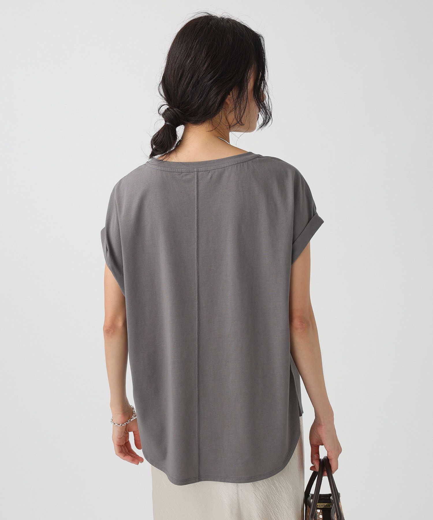 BABYLONE「ロールアップTシャツ」|Tシャツ・カットソー|