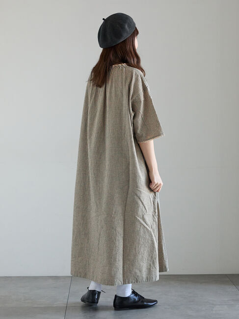 Samansa Mos2「【SA刺繍】スモックワンピース」|ワンピース|