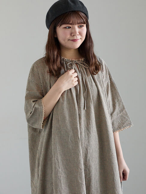 Samansa Mos2「【SA刺繍】スモックワンピース」|ワンピース|