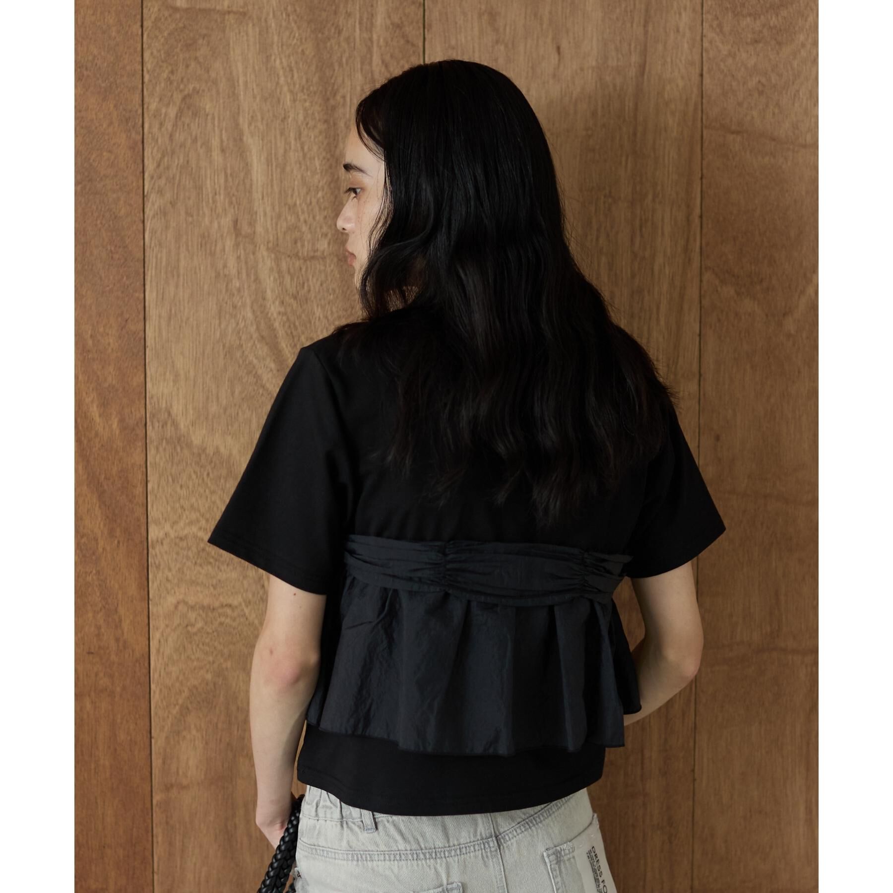 GALLEST「ツイストドッキングTシャツ」|Tシャツ・カットソー|