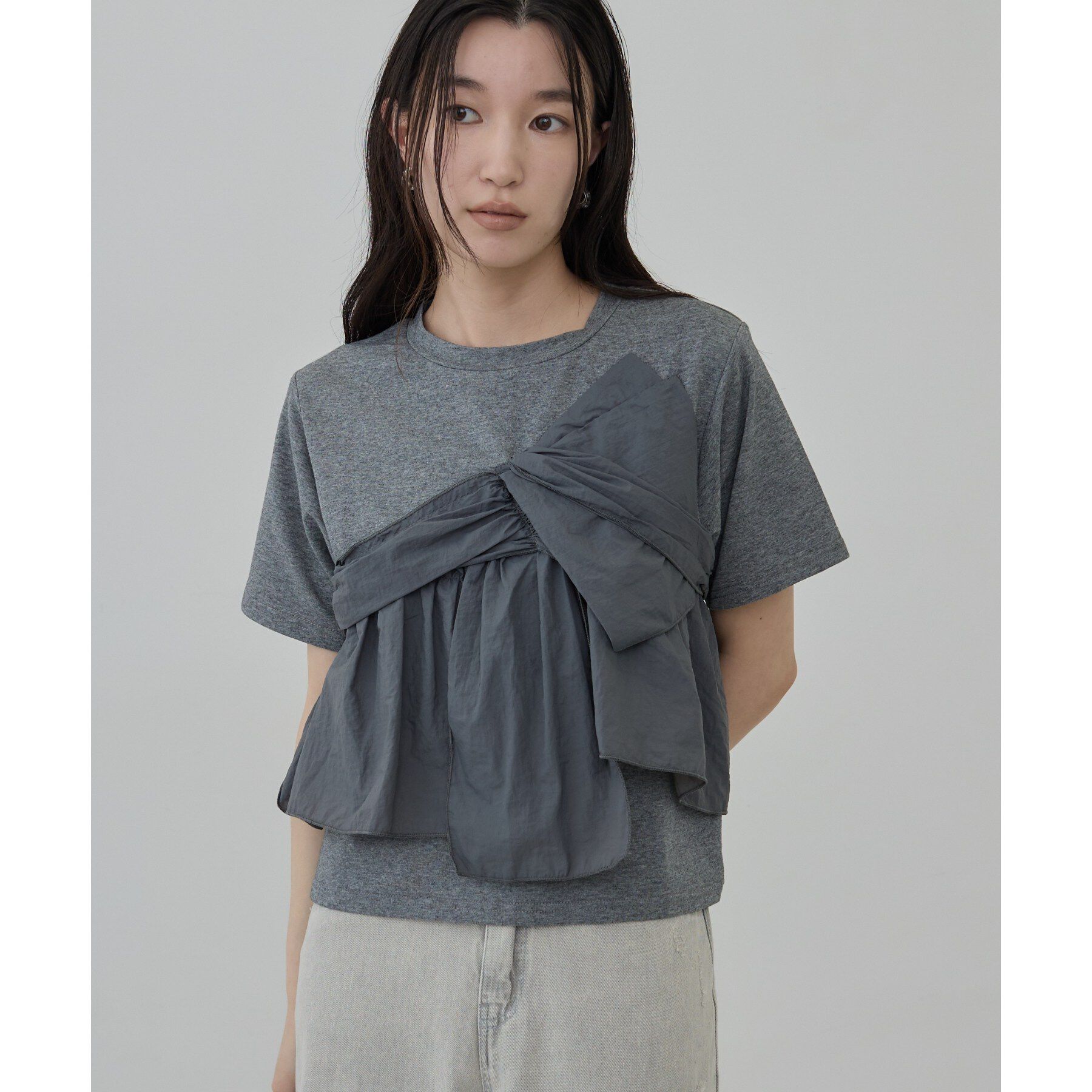 GALLEST「ツイストドッキングTシャツ」|Tシャツ・カットソー|