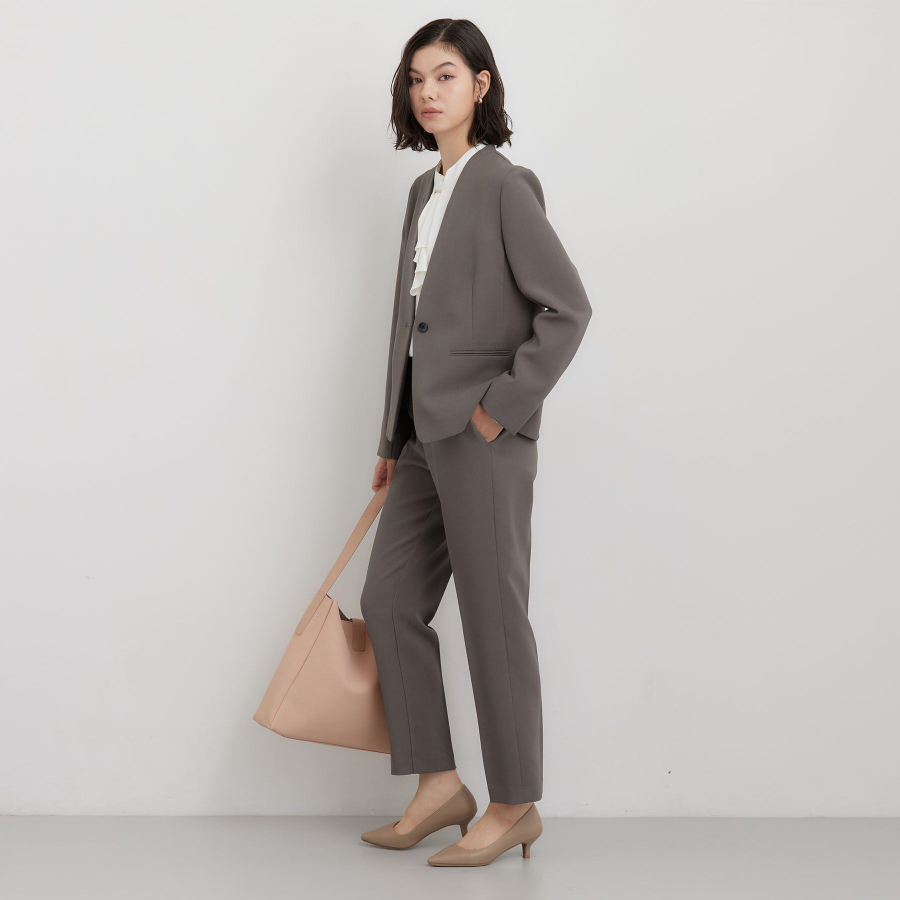 THE SHOP TK「ビジネステーパードパンツ」|その他|