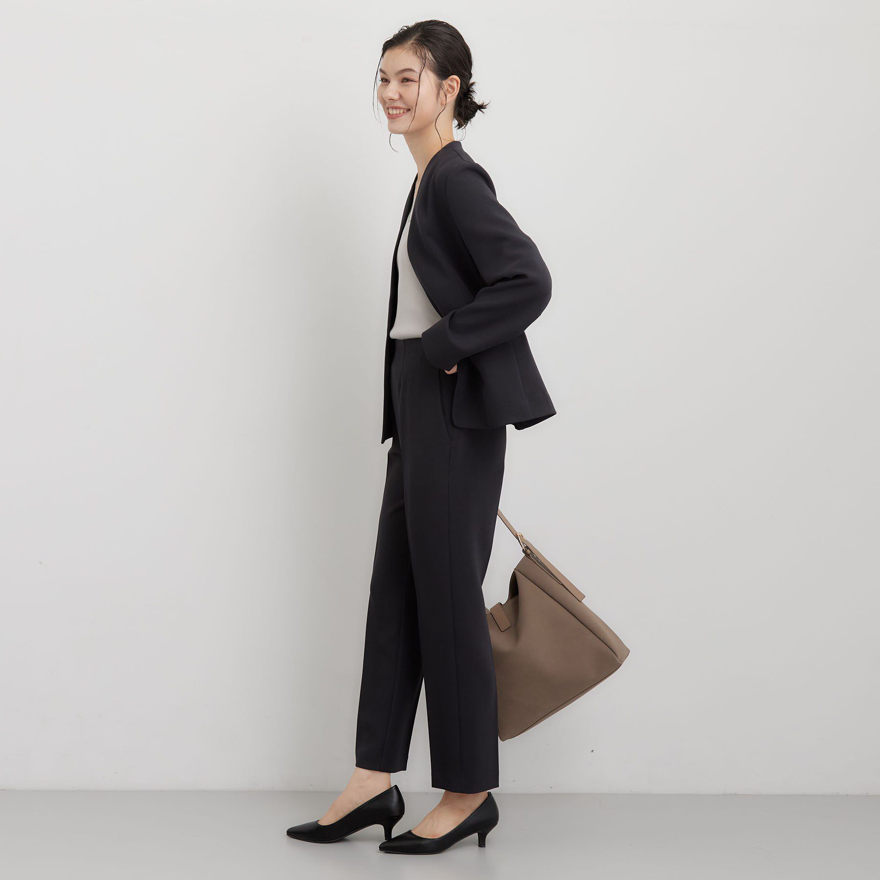 THE SHOP TK「ビジネステーパードパンツ」|その他|