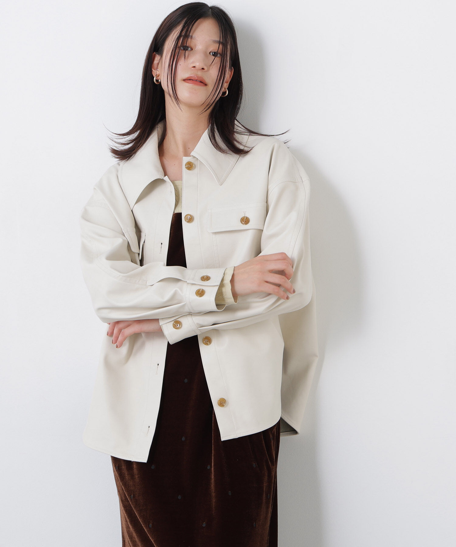  「〈N.〉フェイクレザーＣＰＯジャケット」|その他|