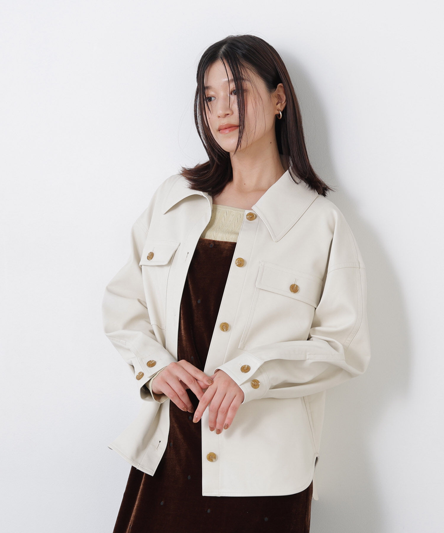  「〈N.〉フェイクレザーＣＰＯジャケット」|その他|