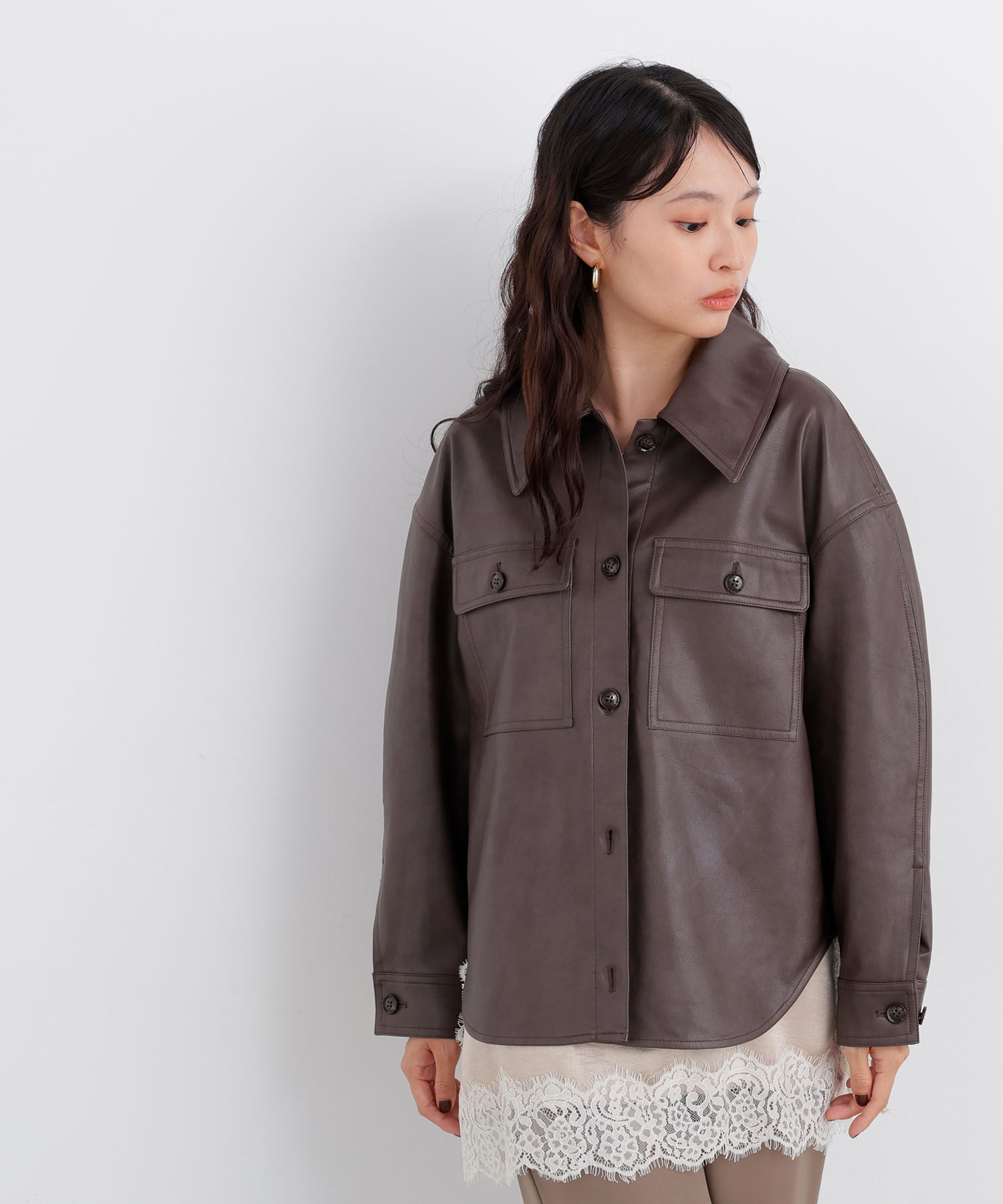  「〈N.〉フェイクレザーＣＰＯジャケット」|その他|