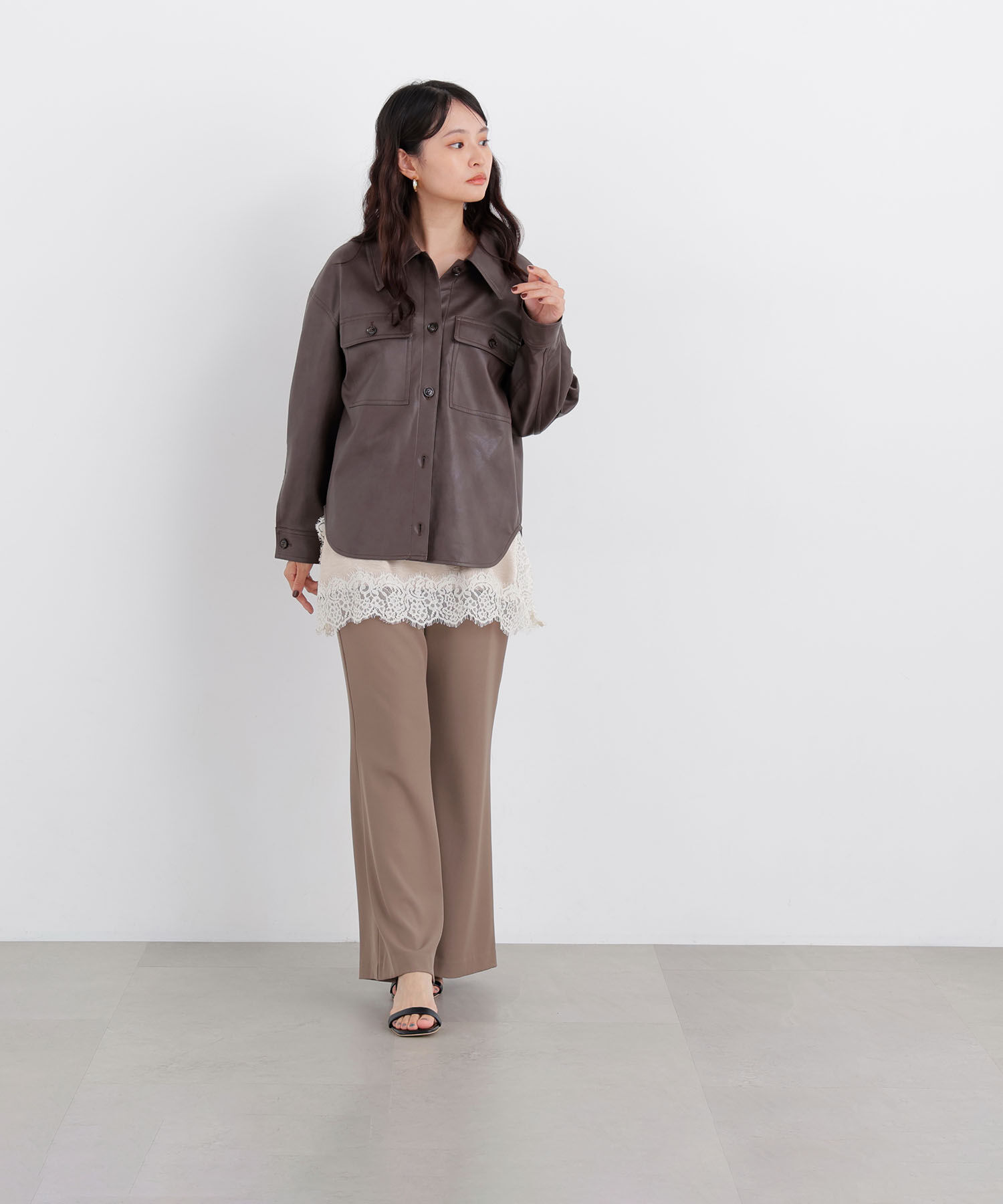  「〈N.〉フェイクレザーＣＰＯジャケット」|その他|