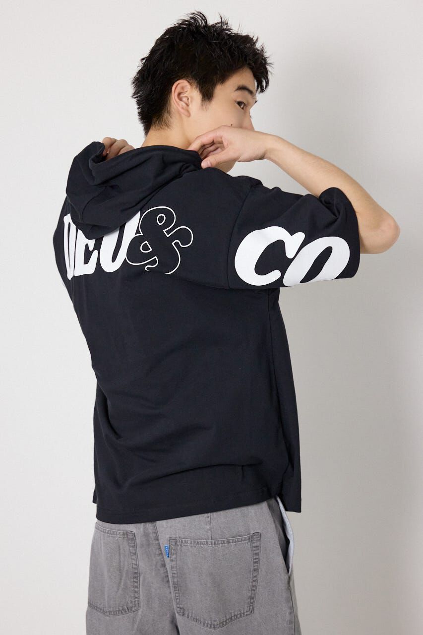 RODEO CROWNS「&ロゴフードTシャツ」|Tシャツ・カットソー|BLK