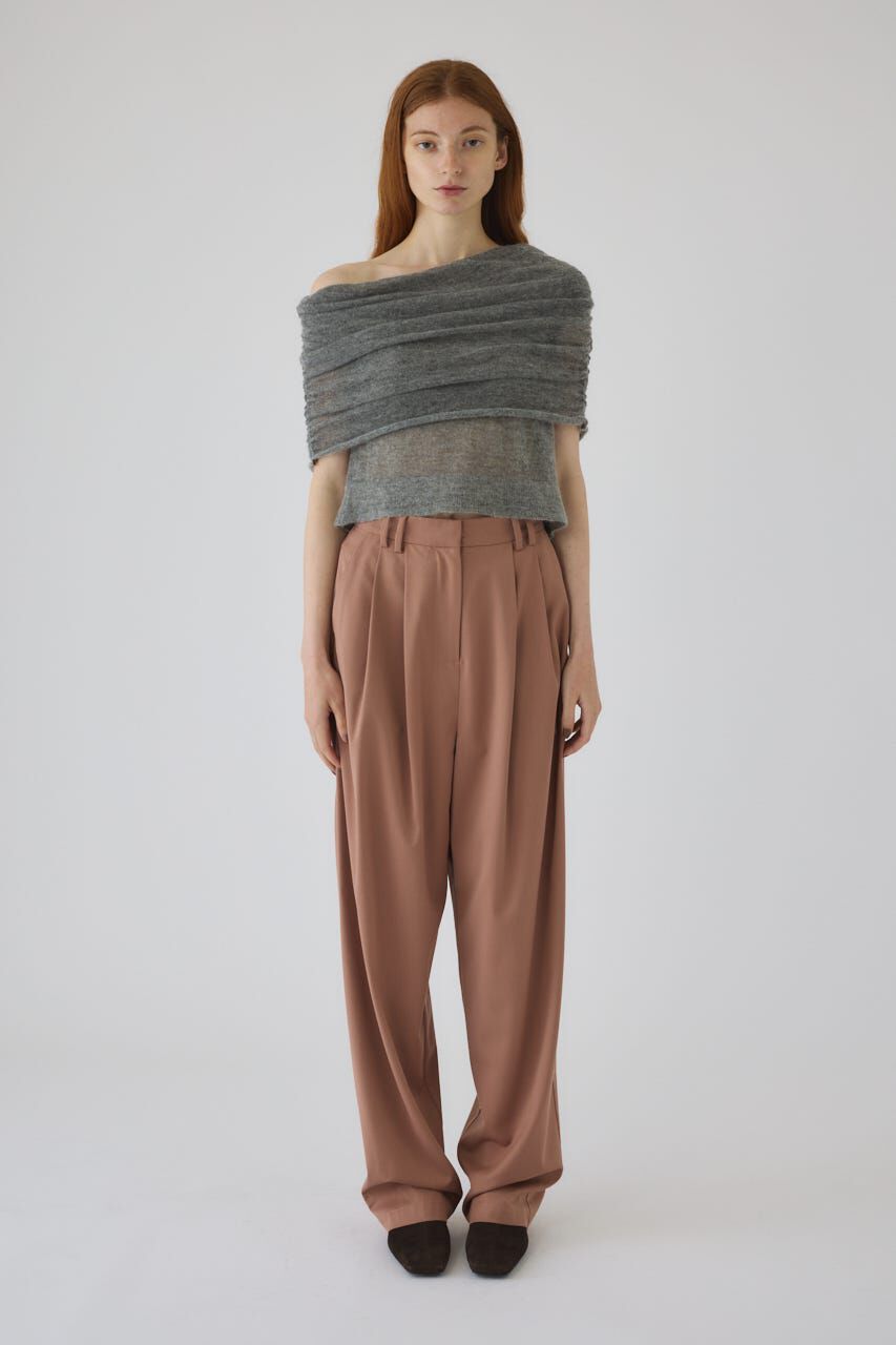 RIM.ARK 「W tuck wide slacks」|その他|
