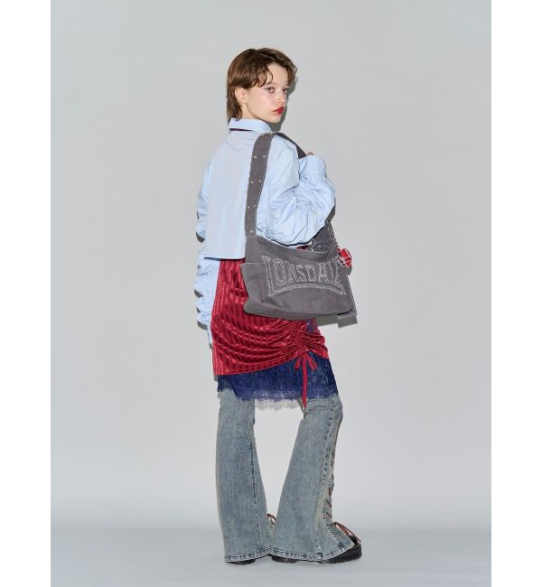jouetie「【LONSDALE&times;jouetie】スタッズショルダーBAG」|ショルダー・メッセンジャー|