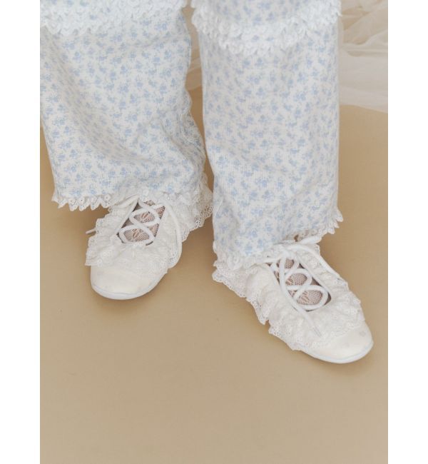 merry jenny「Frill Ballet Sneakers」|スニーカー|