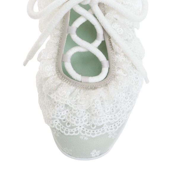 merry jenny「Frill Ballet Sneakers」|スニーカー|
