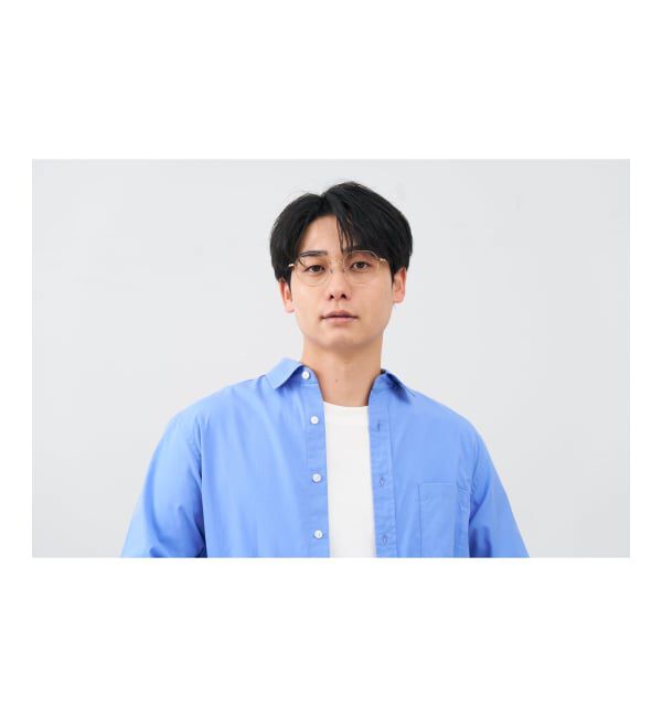  「 ボストン型 メガネ | チタン、軽量、メタル、高級感、伊達メガネ Zoff  レンズ交換券付 レンズ交換券付」|メガネ|