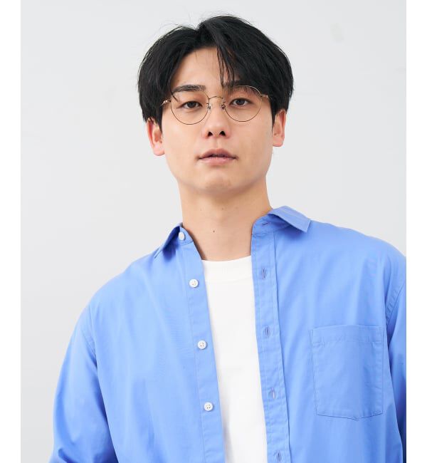 「 ボストン型 メガネ | チタン、軽量、メタル、高級感、伊達メガネ Zoff  レンズ交換券付 レンズ交換券付」|メガネ|