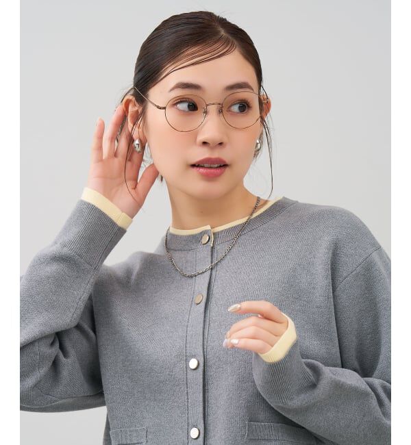  「 ボストン型 メガネ | チタン、軽量、メタル、高級感、伊達メガネ Zoff  レンズ交換券付 レンズ交換券付」|メガネ|