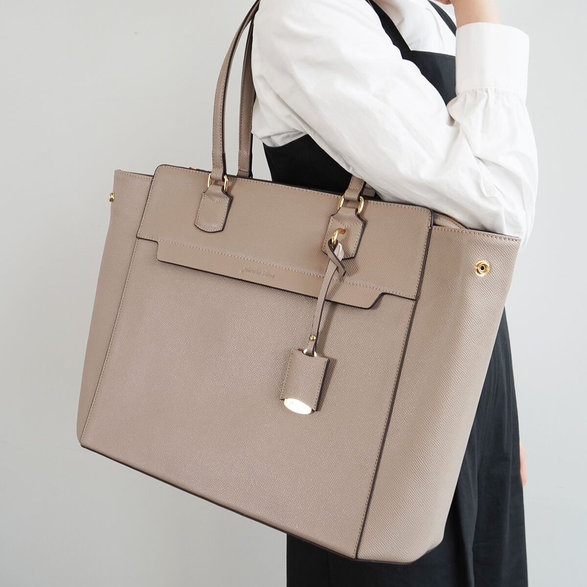 Jewelna Rose「ジュエルナローズ リモハピ トートバッグ A4サイズ PC収納 通勤 リモートワーク 15.6インチ 10771」|トートバッグ|