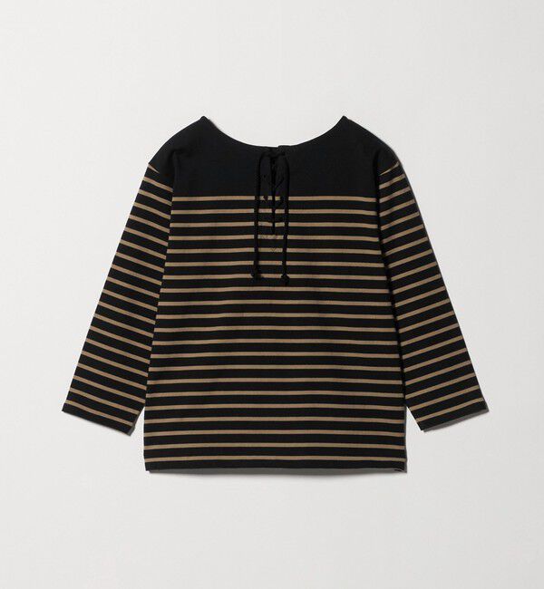 UNITED ARROWS「【別注】＜TICCA＞ボーダー バック レースアップ カットソー ‐united LOVE project 2026」|Tシャツ・カットソー|