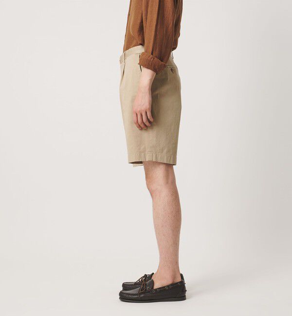 UNITED ARROWS「ツイル ベーシック 1プリーツ ショーツ」|その他|