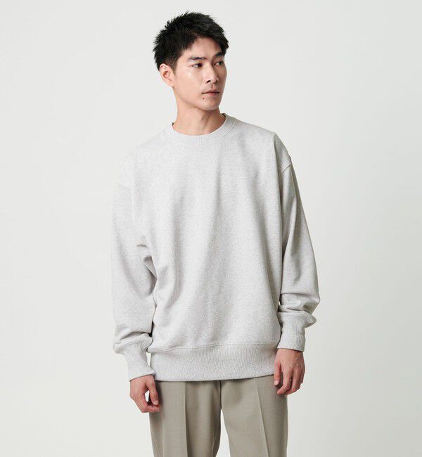 UNITED ARROWS green label relaxing「＜GOAT＞13オンス クルーネック スウェット」|スウェット・ジャージ|LT.GRAY