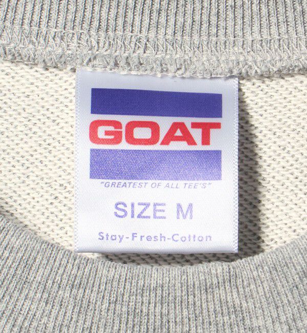 UNITED ARROWS green label relaxing「＜GOAT＞13オンス クルーネック スウェット」|スウェット・ジャージ|