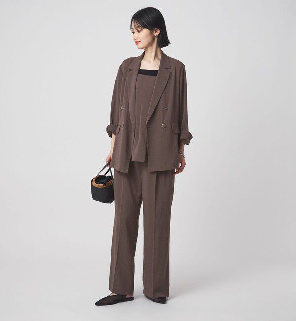 UNITED ARROWS green label relaxing「［size SHORT/TALLあり］シアーエア ワイド パンツ マシンウォッシャブル」|その他|