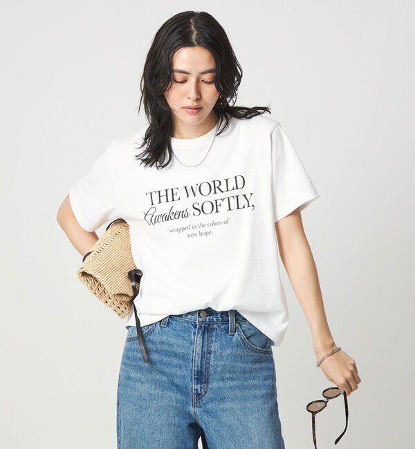 UNITED ARROWS green label relaxing「アソート グラフィック ショートスリーブ Tシャツ」|Tシャツ・カットソー|OFF WHITE