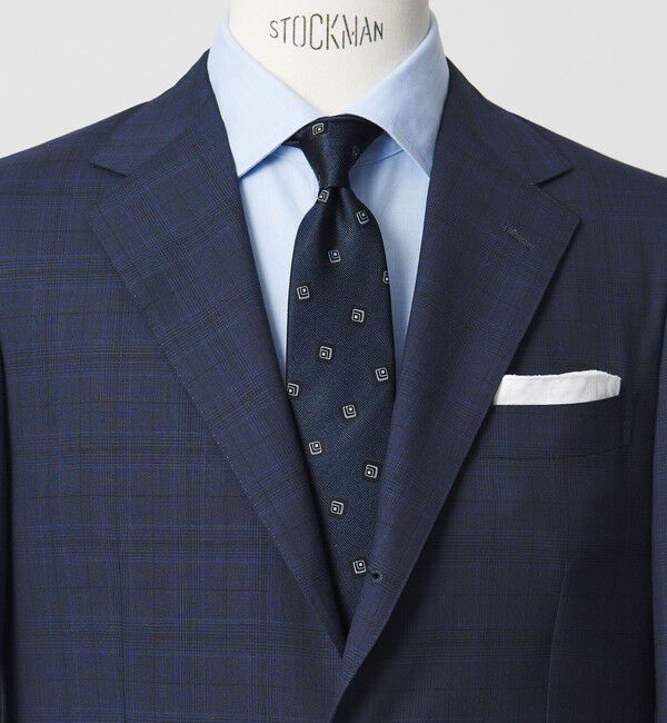 UNITED ARROWS green label relaxing「GLR シルク3 8.0cm コモン3 ネクタイ」|ネクタイ・蝶ネクタイ|NAVY