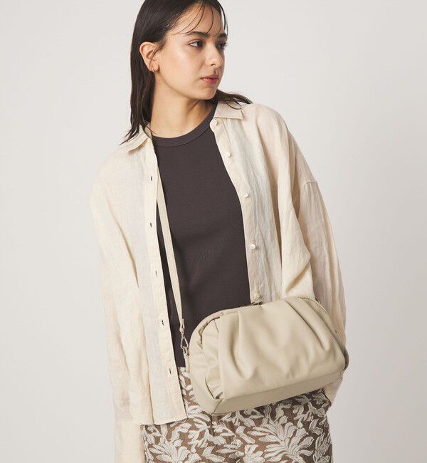 UNITED ARROWS green label relaxing「＜PARTE＞2WAYギャザーボストンバッグ はっ水」|ショルダー・メッセンジャー|