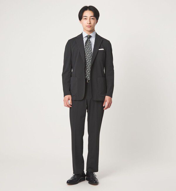 UNITED ARROWS green label relaxing「A+ ラッカンジャージ 2B スタンダード セットアップジャケット -ウォッシャブル・ストレッチ・吸水速乾-」|テーラードジャケット|