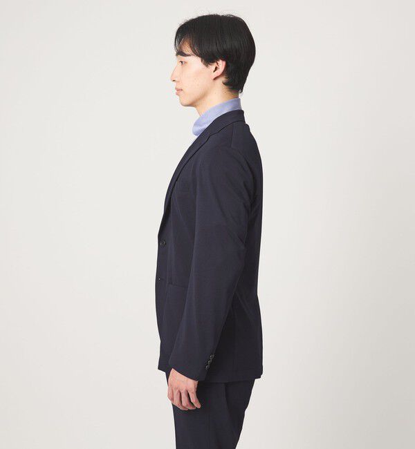 UNITED ARROWS green label relaxing「A+ ラッカンジャージ 2B スタンダード セットアップジャケット -ウォッシャブル・ストレッチ・吸水速乾-」|テーラードジャケット|