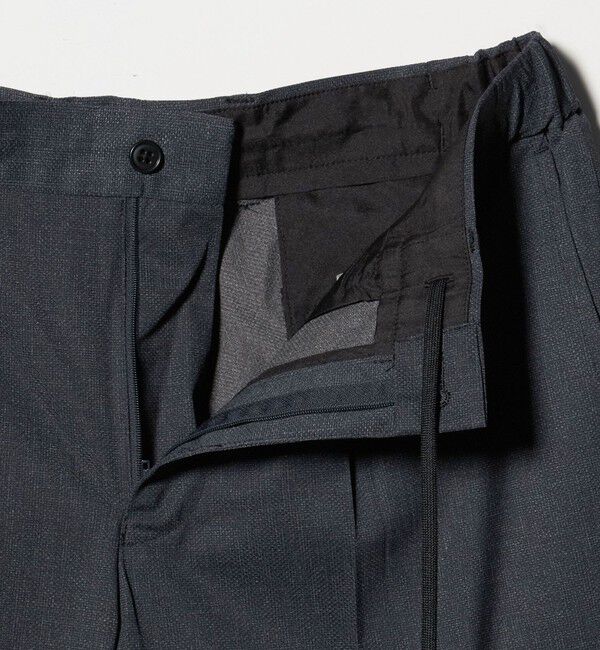 UNITED ARROWS green label relaxing「A+ air PE/PU トリコット プリント スタンダード 1プリーツ スラックス -ストレッチ・接触冷感・通気性-」|スラックス|