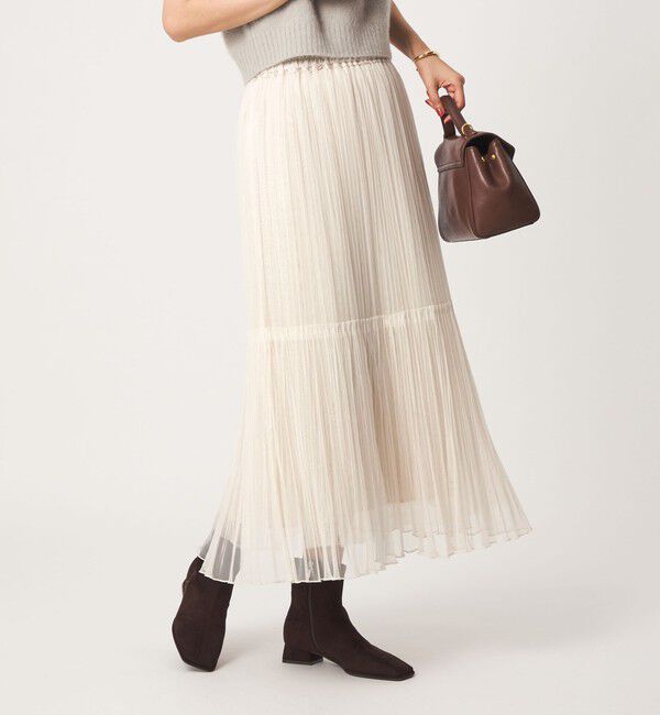 UNITED ARROWS green label relaxing「［size SHORT/TALLあり］2WAY チュール スカート」|スカート|NATURAL