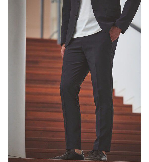 UNITED ARROWS green label relaxing「【WEB限定】JUST fit ドライポリエステル ナロー セットアップ -吸水速乾-」|テーラードジャケット|