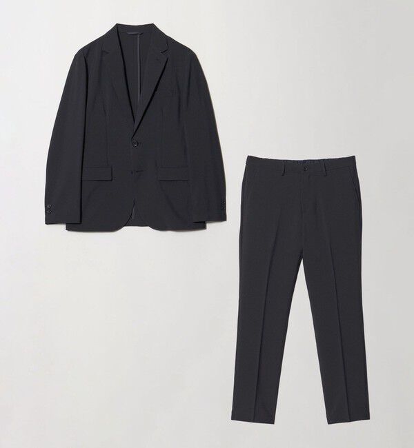 UNITED ARROWS green label relaxing「【WEB限定】JUST fit ドライポリエステル ナロー セットアップ -吸水速乾-」|テーラードジャケット|