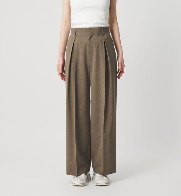 BEAUTY&YOUTH UNITED ARROWS「2タック ワイドパンツ 吸水速乾 防シワ ウォッシャブル」|その他|