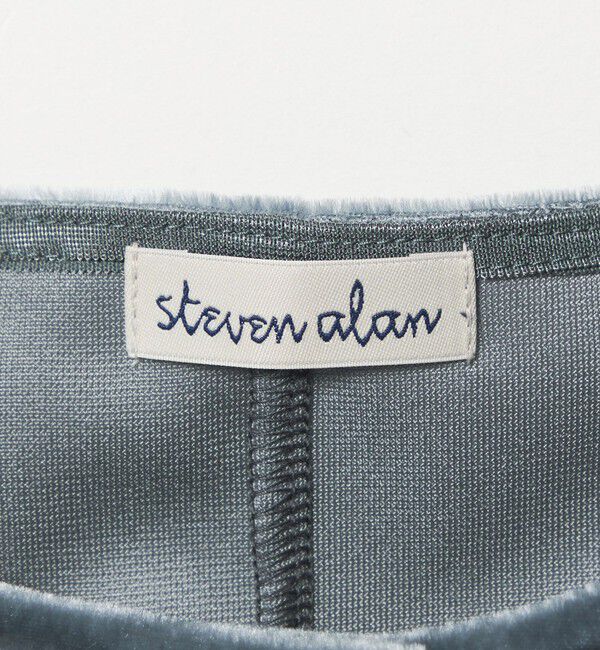 STEVEN ALAN「＜Steven Alan＞ベロア ノースリーブ」|カーディガン|