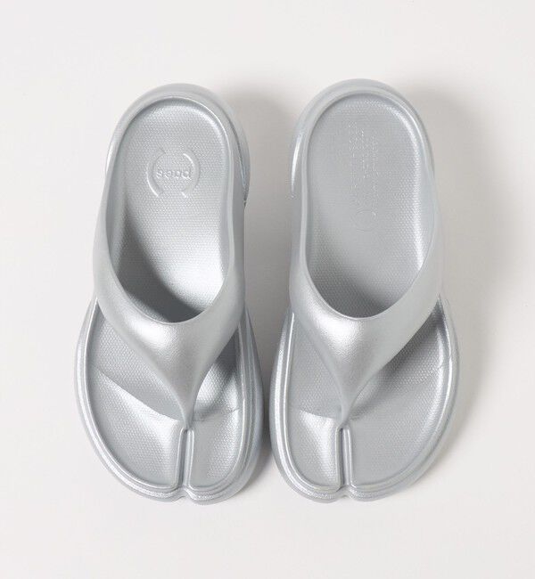 BEAUTY&YOUTH UNITED ARROWS「＜PAES＞NEW FLIP FLOP サンダル/シルバーカラー」|サンダル|
