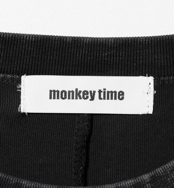 MONKEY TIME「ガーメントダイ ノースリーブ Tシャツ」|Tシャツ・カットソー|