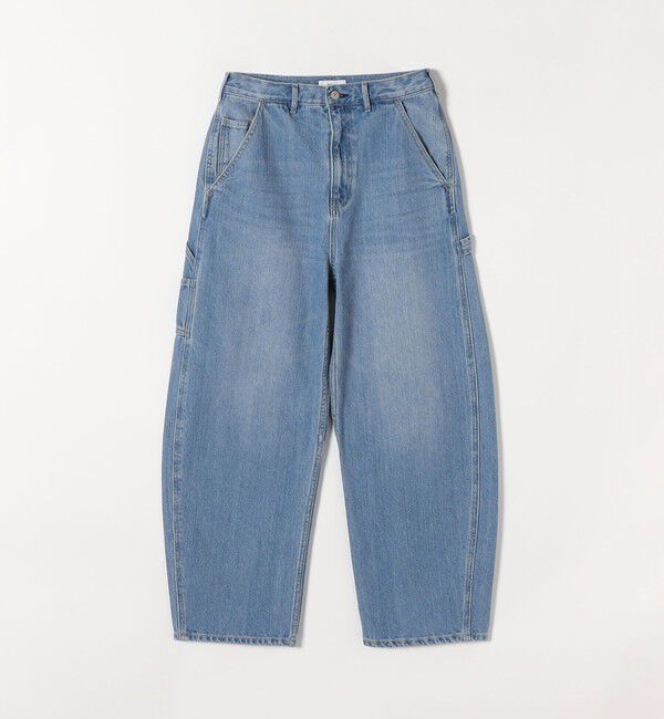 SHIPS any「《一部追加予約》SHIPS any:〈洗濯機可能〉コクーンペインター デニムパンツ［SHIPS any DENIM］」|デニム|