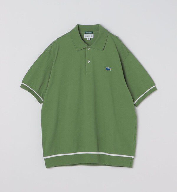 SHIPS「【SHIPS別注】LACOSTE: シャンティイー トリム ポロシャツ」|ポロシャツ|