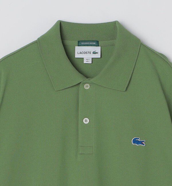 SHIPS「【SHIPS別注】LACOSTE: シャンティイー トリム ポロシャツ」|ポロシャツ|