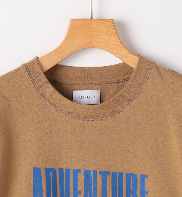 SHIPS KIDS「ARCH&LINE:135～145cm / コットン プリント 長袖 Tシャツ」|Tシャツ・カットソー|