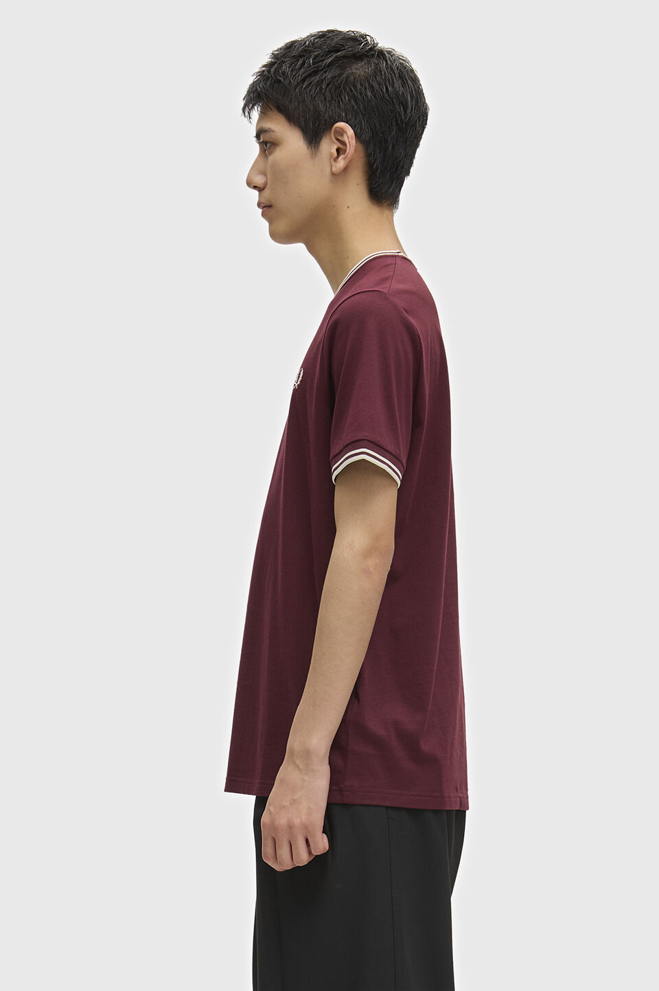 FRED PERRY 「FRED PERRY／Twin Tipped T-Shirt／ティップラインTシャツ M1588V」|Tシャツ・カットソー|