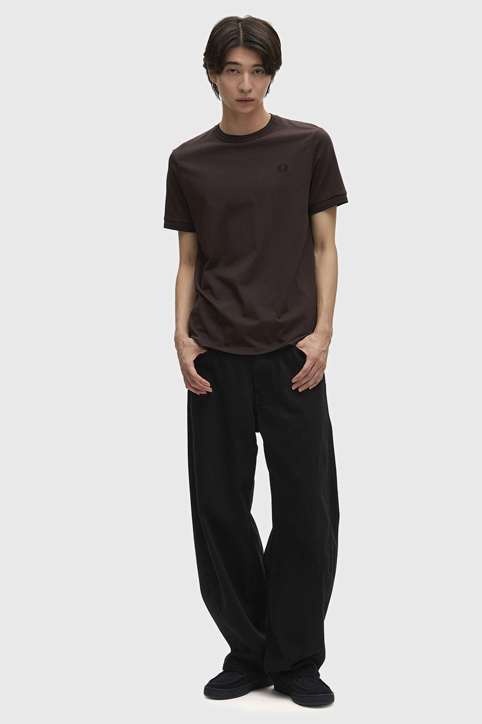 FRED PERRY 「FRED PERRY／Twin Tipped T-Shirt／ティップラインTシャツ M1588V」|Tシャツ・カットソー|